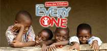 Save the Children �O���[�o���L�����y�[���uEVERY ONE�v